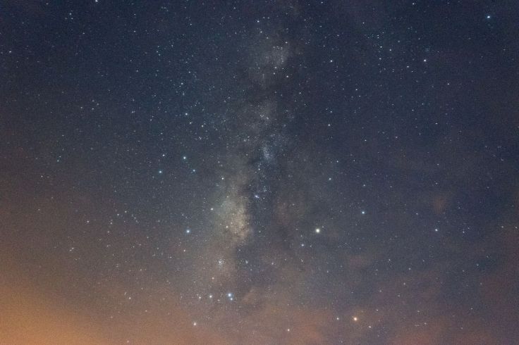 Voie Lactée à l'observatoire de Villavieja