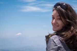 Jennifer et le Cotopaxi