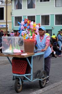 Vendeur de glaces ambulant