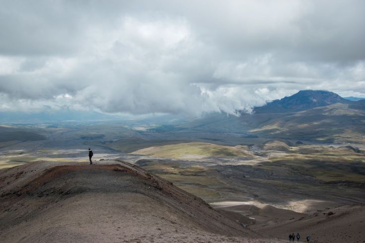 L'immensité du paysage Équatorien au pied du Cotopaxi