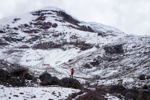 Refuge sur le Chimborazo