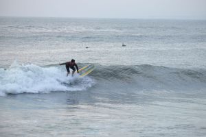 Surfeur à Huanchaco