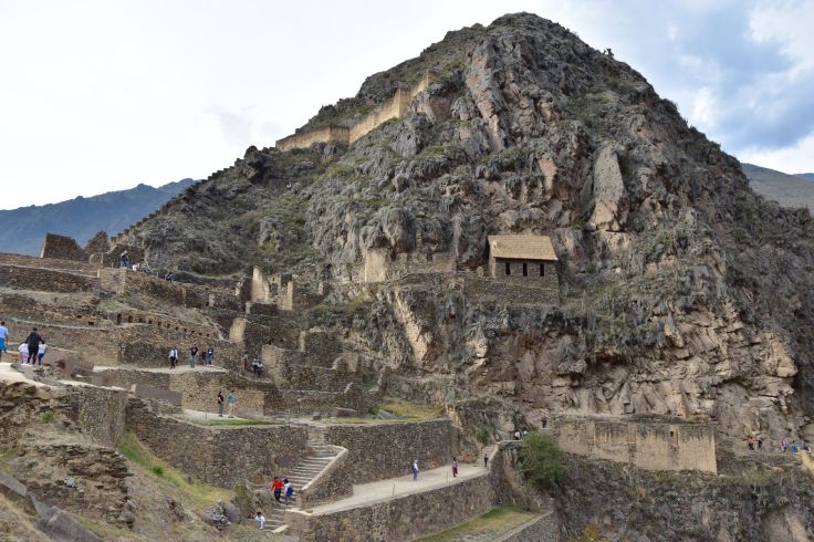 Ruines de cité inca d'Ollantaytambo