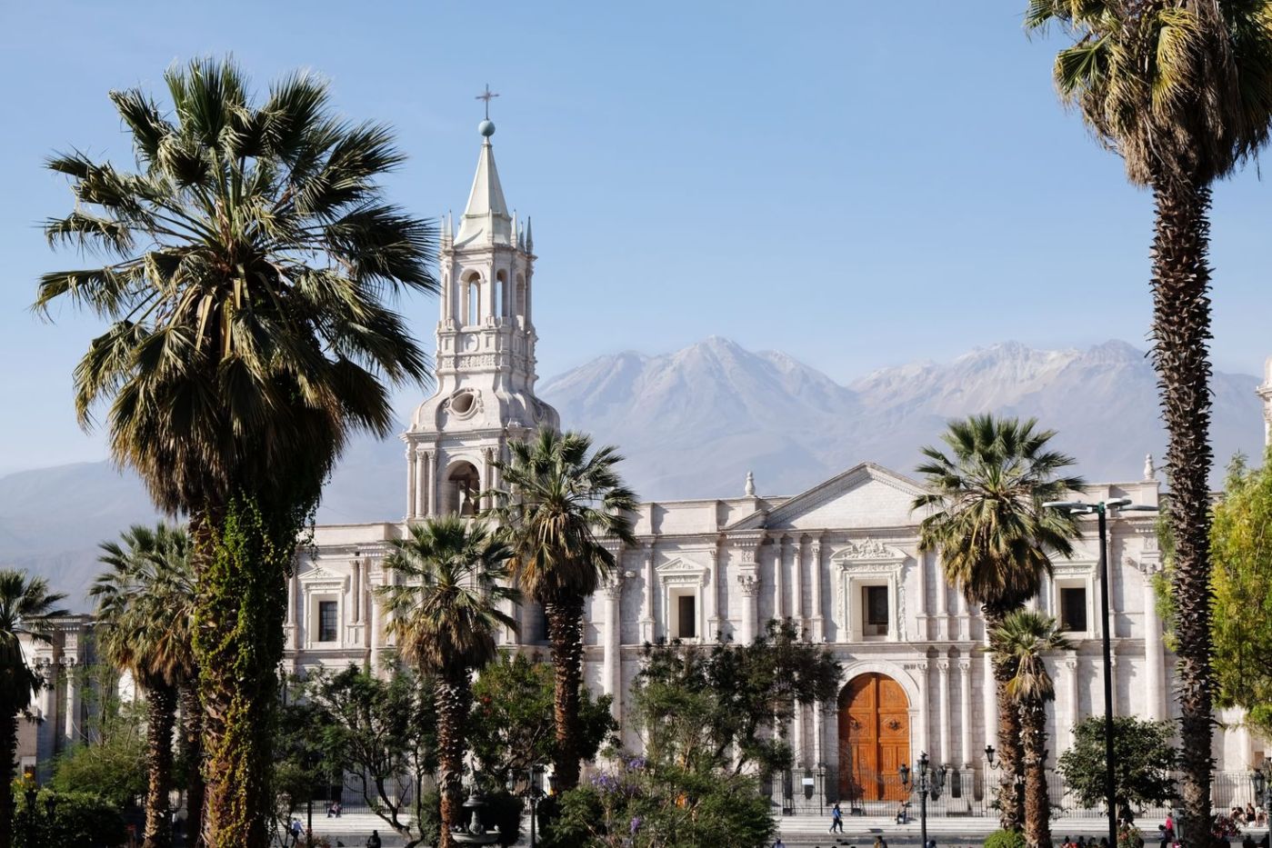 Plaza de armas et Cathédrale d'Arequipa