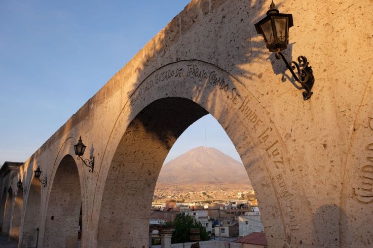 Les arches du Mirador Yanahuara