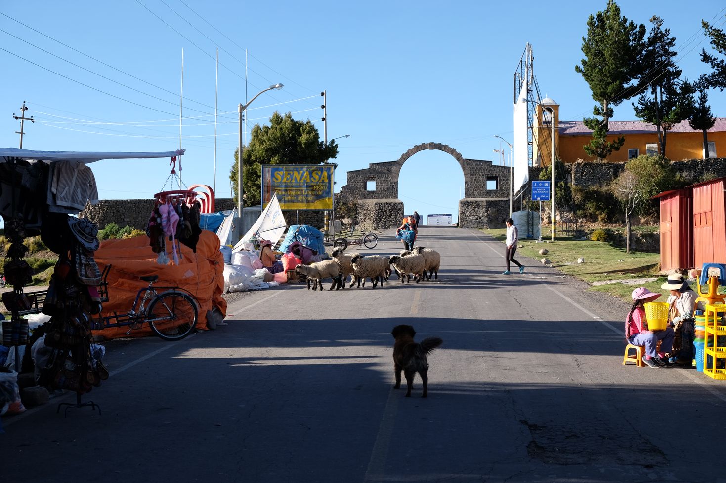Frontière entre le Pérou et la Bolivie