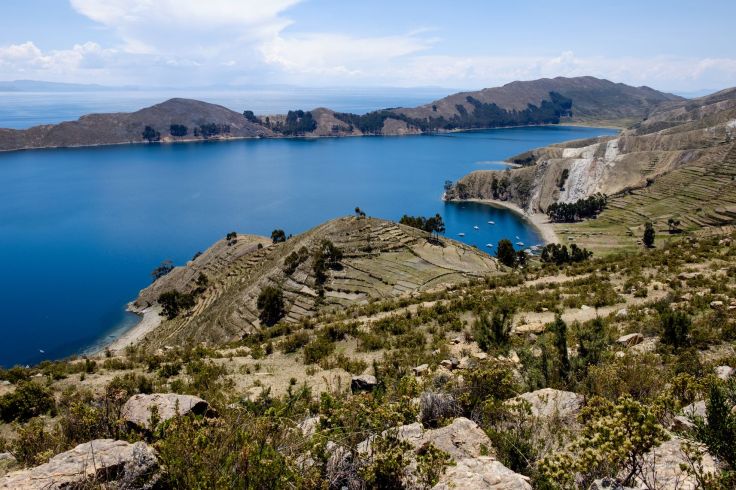 Le lac Titicaca est sublime