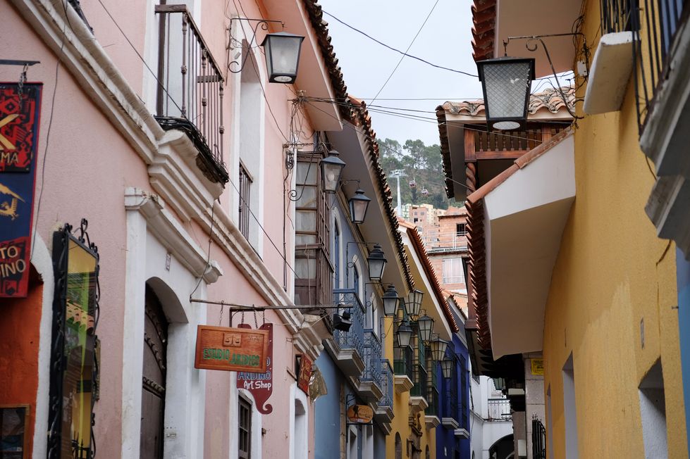 Batiments historiques de la calle Jaen