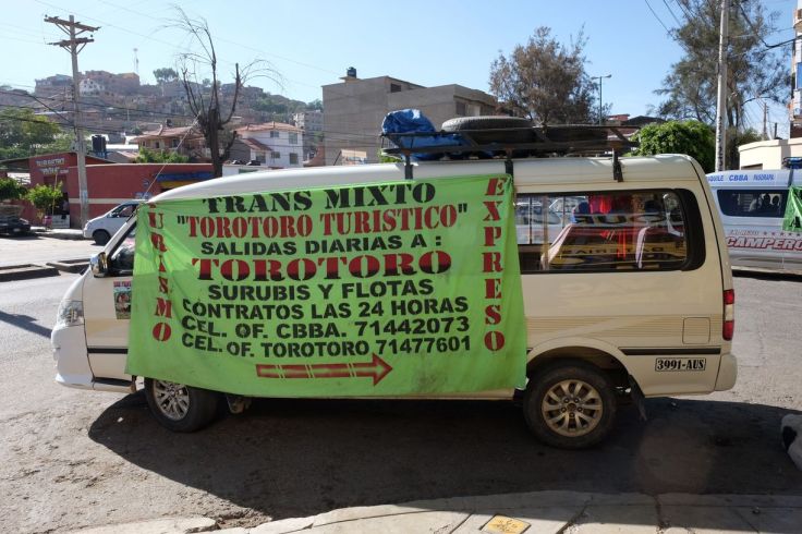 Collectivo pour Torotoro, Torotoro, Bolivie