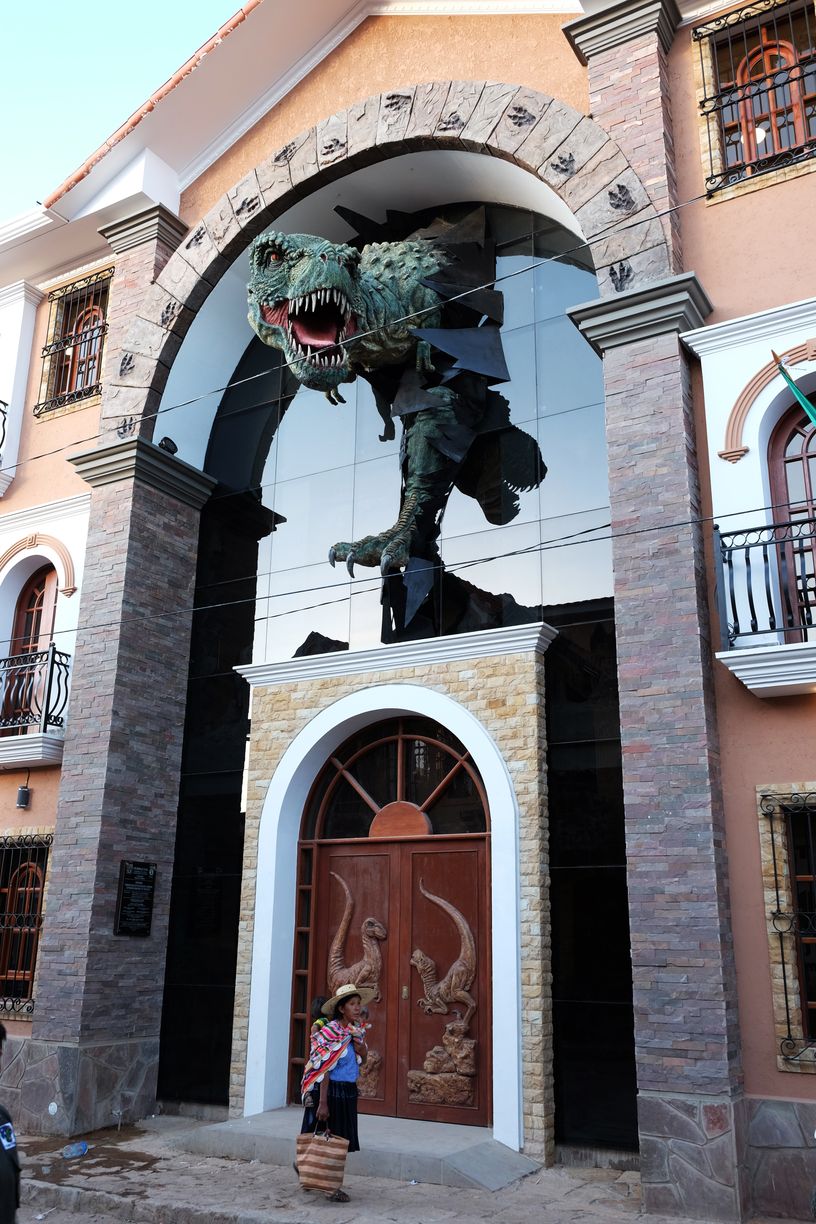 La ville se construit autour des dinosaures, Torotoro, Bolivie
