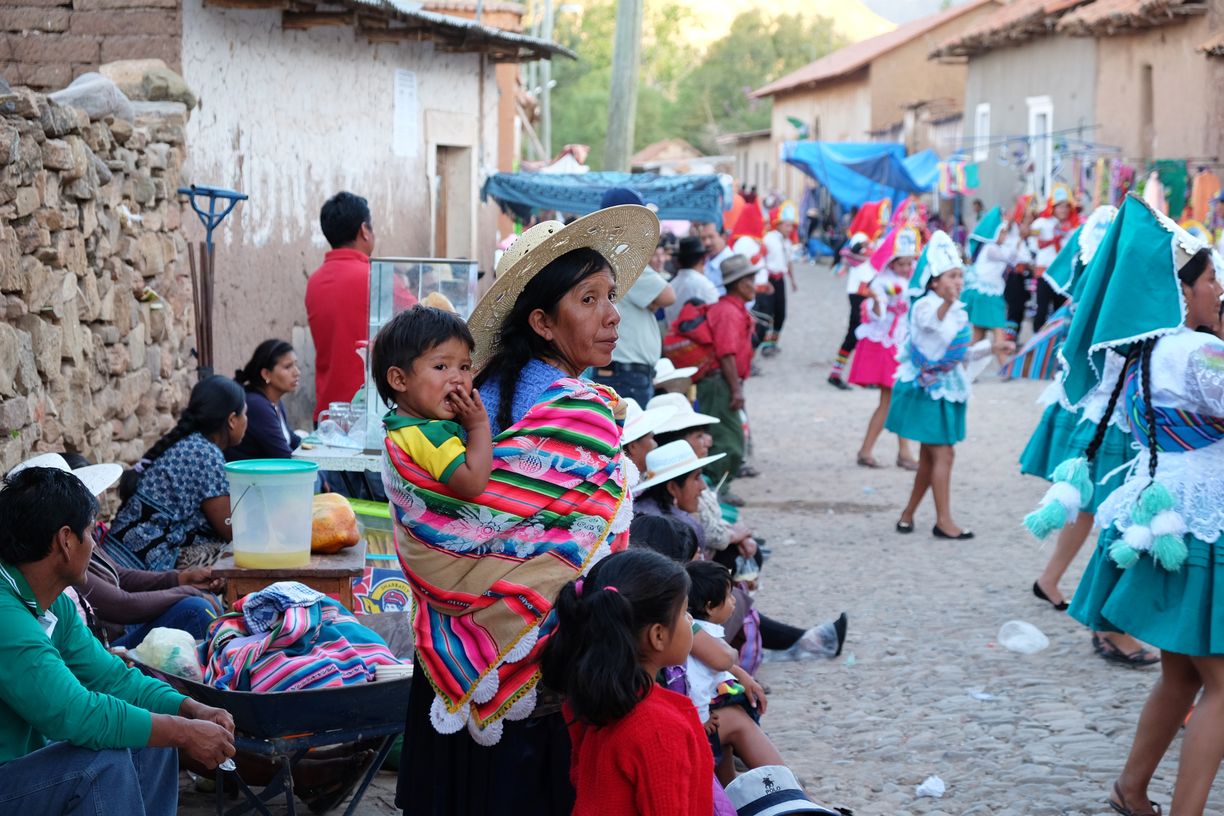 En attendant la parade, Torotoro, Bolivie