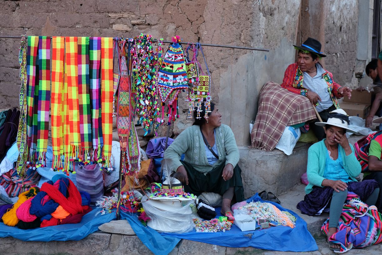 Vendeur d'Artisanat, Torotoro, Bolivie