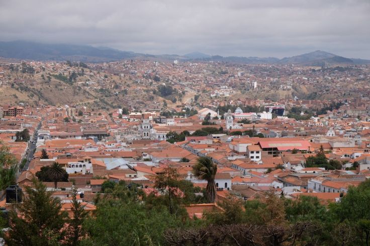 Vue sur la ville de Sucre
